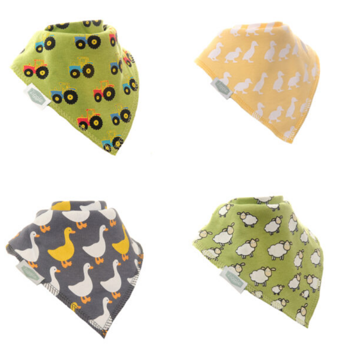 Farmyard Fun Bib Set