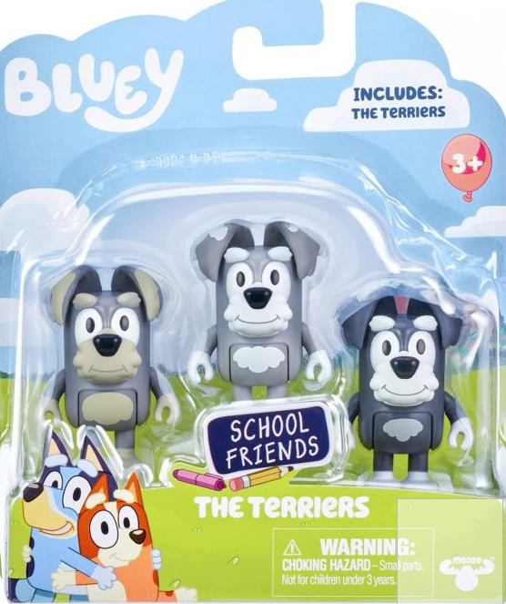 Bluey 2 Figure Pack Terriers