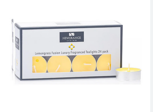 Lemongrass Tealights  24 Pack