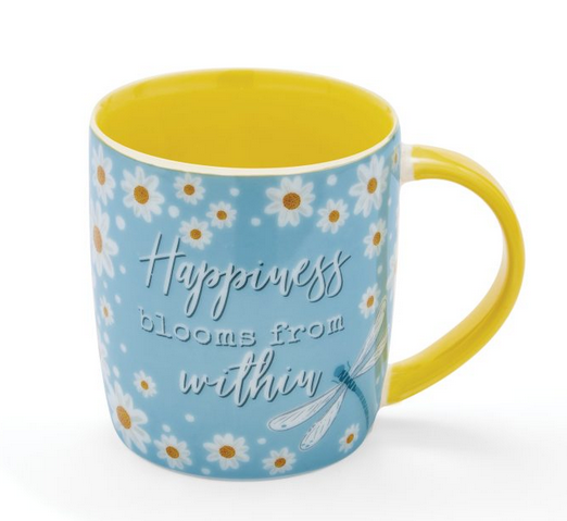 English Meadow - Happiness Barrel Mug