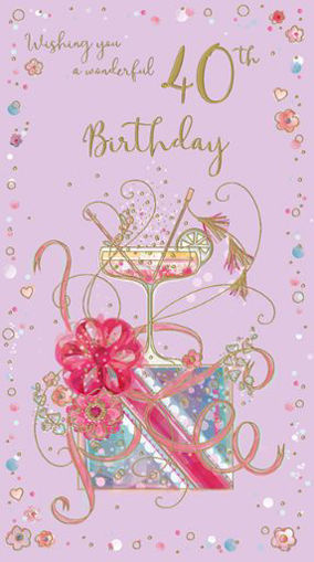 Birthday Card - 40th Female