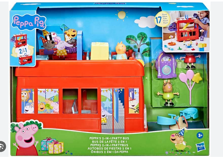 Peppas 2-in-1 Party Bus