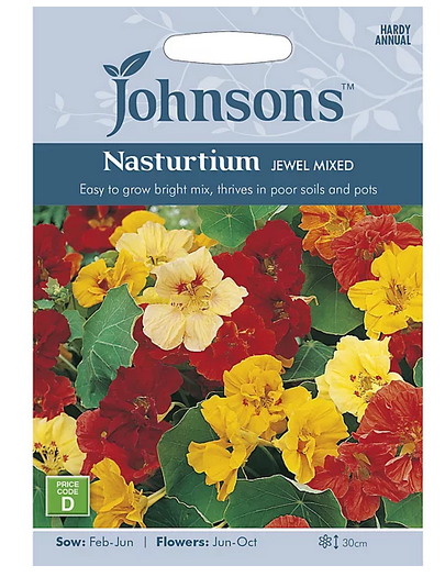 Nasturtium - Jewel Mixed