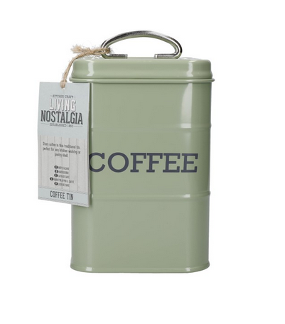 Coffee Canister Green