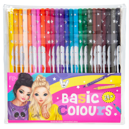 TOPModel Coloured Pencil 24 Colours