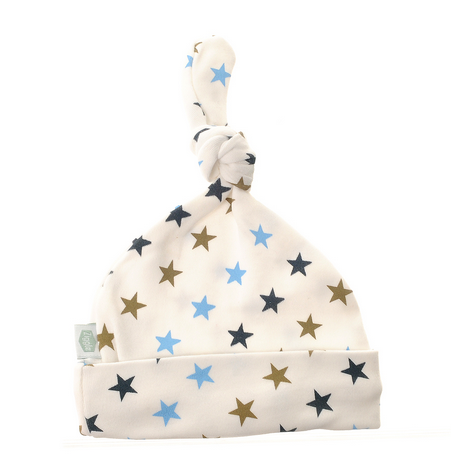 White Blue Stars Hat
