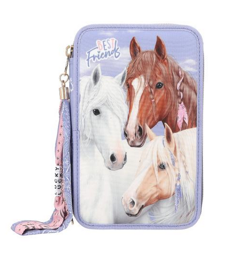 Miss Melody Triple Pencil Case - Bandana