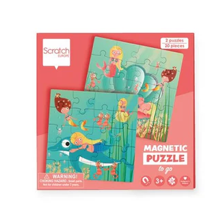 Magnetic Puzzle - Mermaids