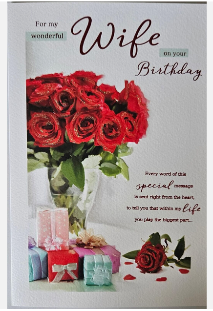 Birthday - Wife Roses