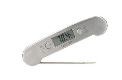 Taylor Folding Probe Thermometer S/S