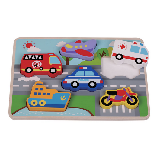 Chunky Traffic Puzzle
