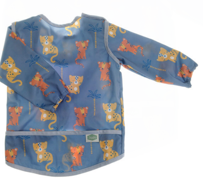 Coverall Feeding Bib - Tigers & Leopards