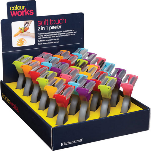 Colour Works 2-in-1 Peeler