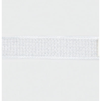 Glitter Ribbon Silver