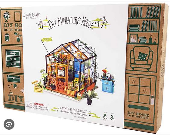 DIY Model Kit - Cathys Flower House