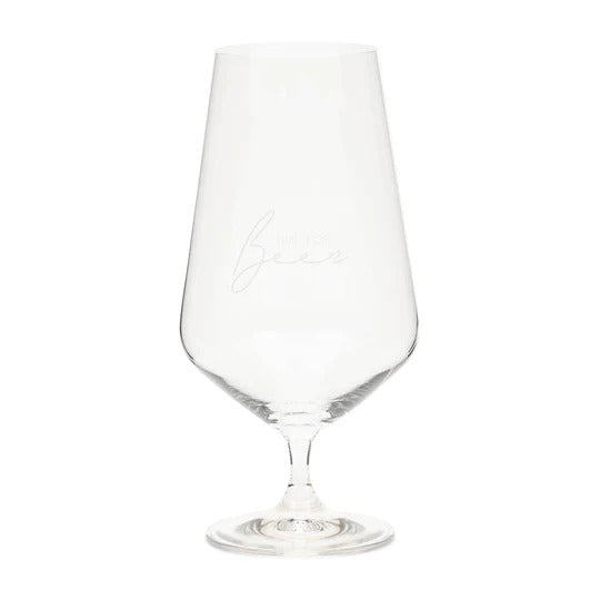Time For Beer Glass
