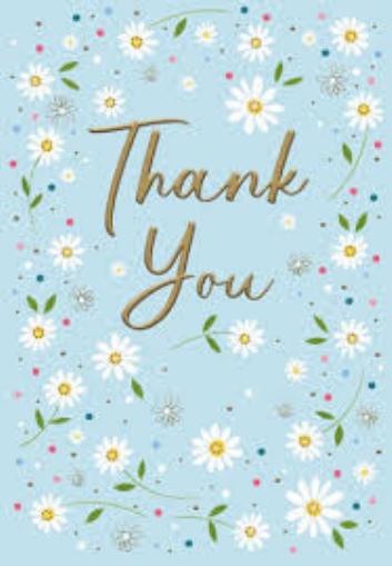 Thank You - Daisies