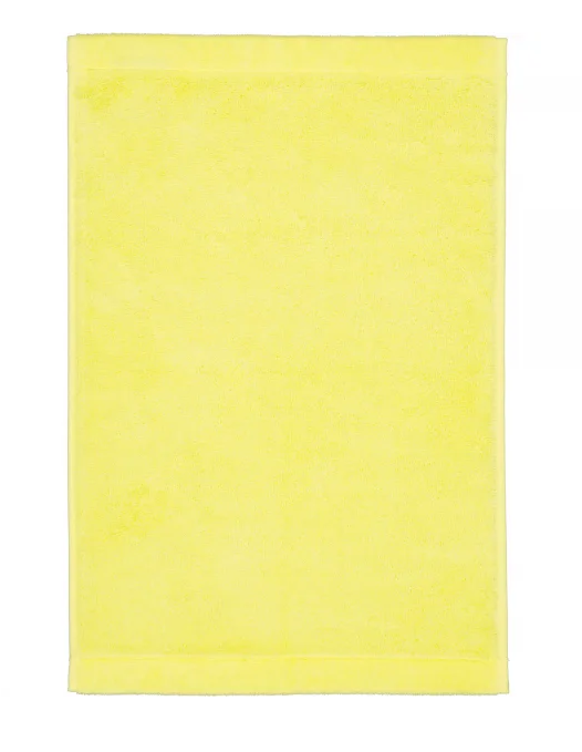 Cawo Lifestyle Guest Towel - Lemon