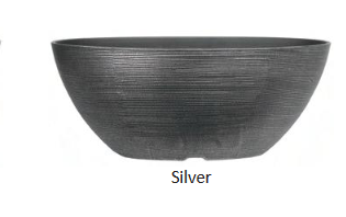 Urbana Bowl 38cm - Silver