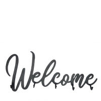 Welcome Coat Rack black