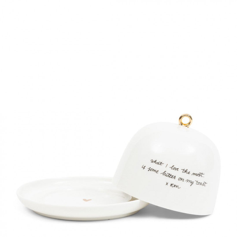 RM Sweet Poem Butter Dish