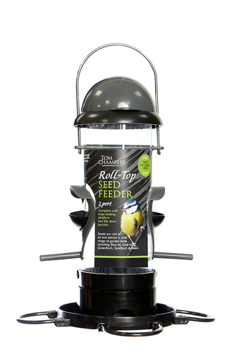 Roll Top Seed Feeder - 2 Port