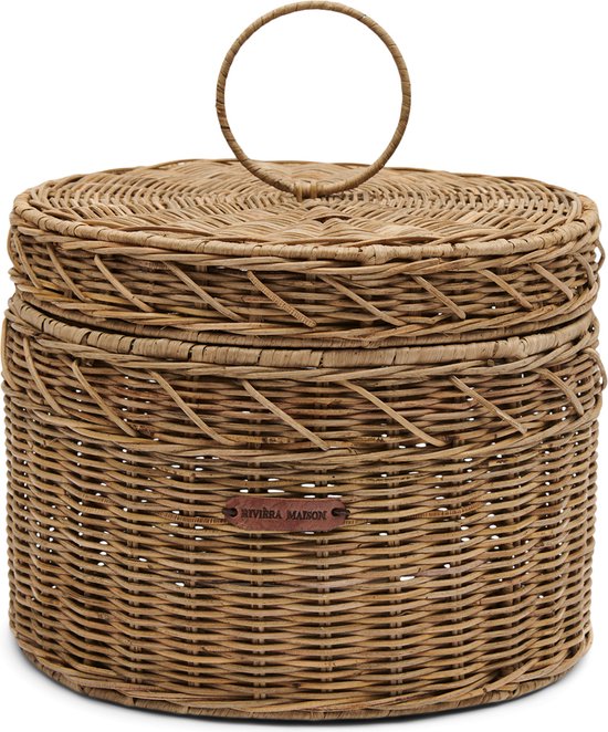 Rustic Rattan Nusa Dua Basket Low