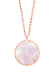 Full Moon Pendant - Rose Gold