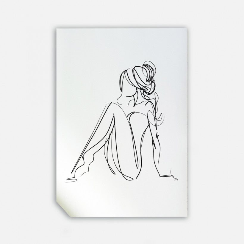Lady II, 50cmx70cm wall art