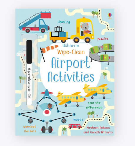 Wipe Clean Airport Activities