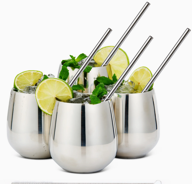 Tumblers Set/4 - Silver
