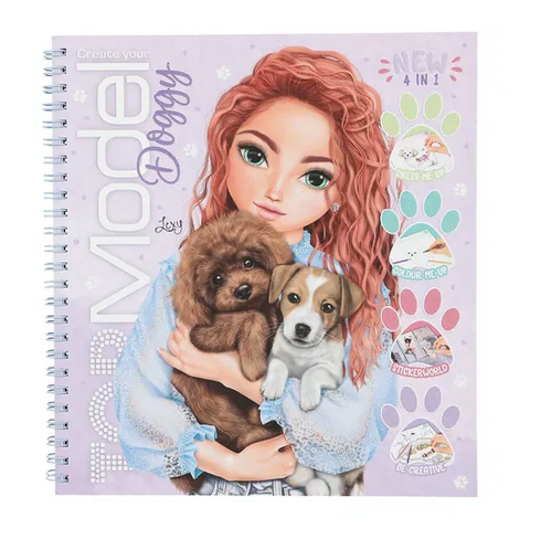 Create Your Doggy Colouring