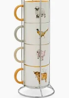 Buttercup Farm - Stacking Mugs Set/4
