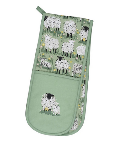 Woolly Sheep Double Oven Glove