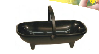 Garden Trug 53cm Black