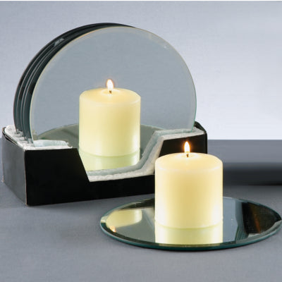 Mirror Candle Plate 20cm