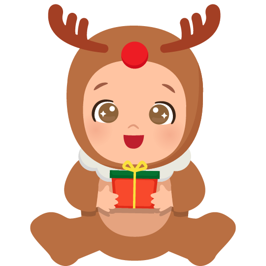 Santa Train Baby