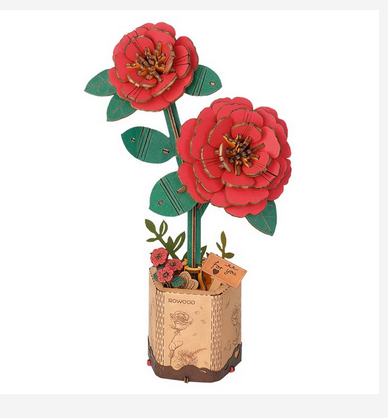 DIY Model Kit - Red Camellia