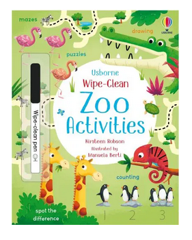 Wipe Clean Zoo Activities