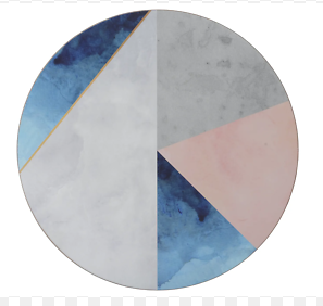 Geo Palette Placemats Set/4