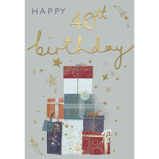 Birthday Card - 40th Male