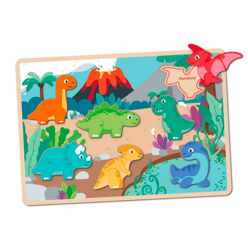 Chunky Puzzle - Dino