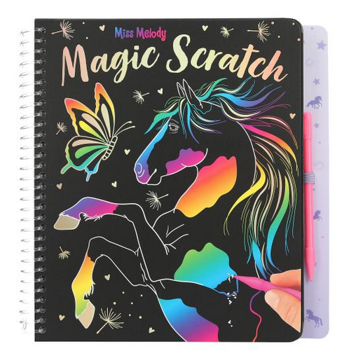 Miss Melody Magic Scratch Book