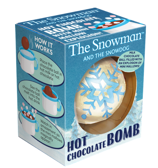 The Snowman Hot Chocolate Bomb