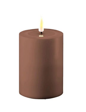 Mocca Outdoor LED Candle 7.5x10cm