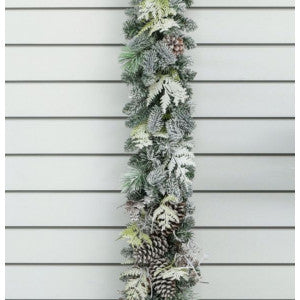 Mixed Cedar/Pine/Cone Garland - 180cm