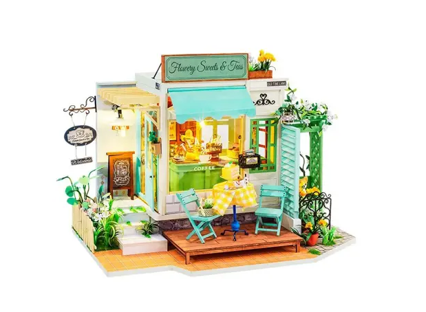 DIY Model Kit - Flowery Sweets & Teas