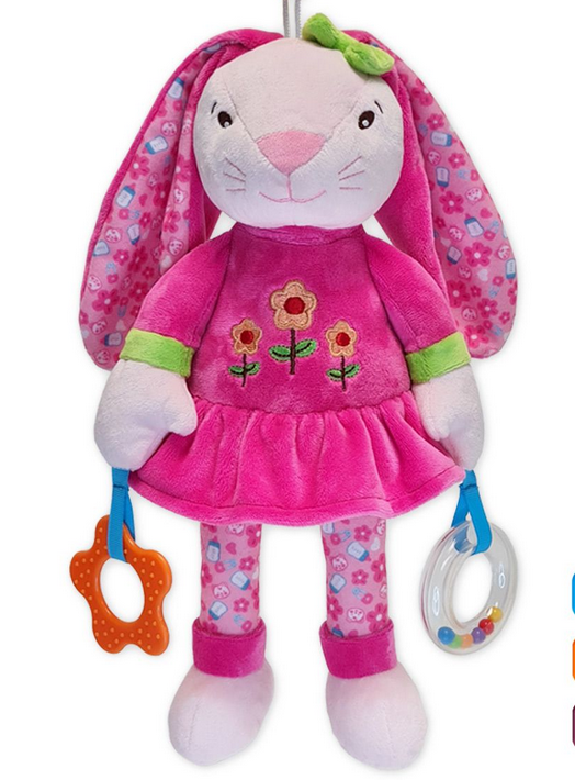 Bunny Rattle Teething Toy