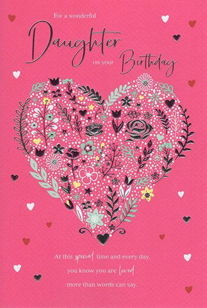 Birthday - Daughter Pink