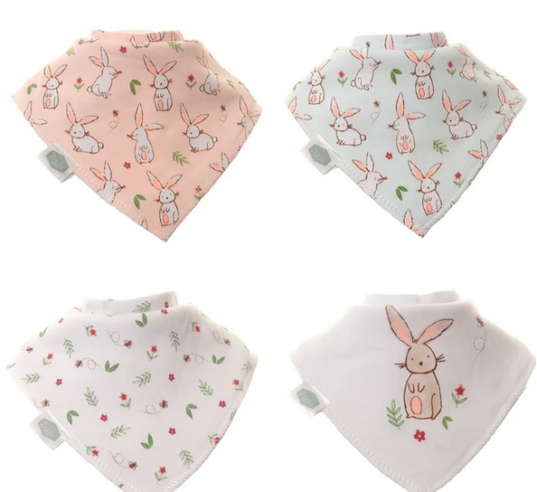Bunnies Bib Set